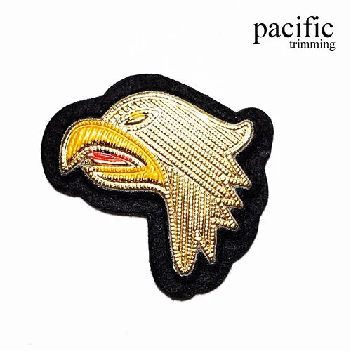 1 1/2" Eagle Head Patch Sew On