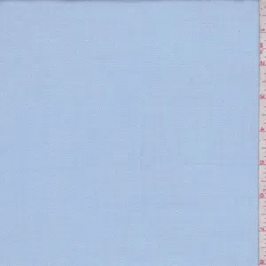 1 1/8 YD PC-Sky Blue Pique Shirting Fabric