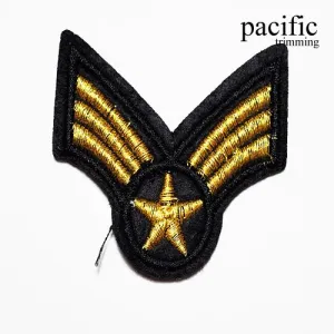 1 3/4" Embroidery Medal Patch Sew On : PA190119