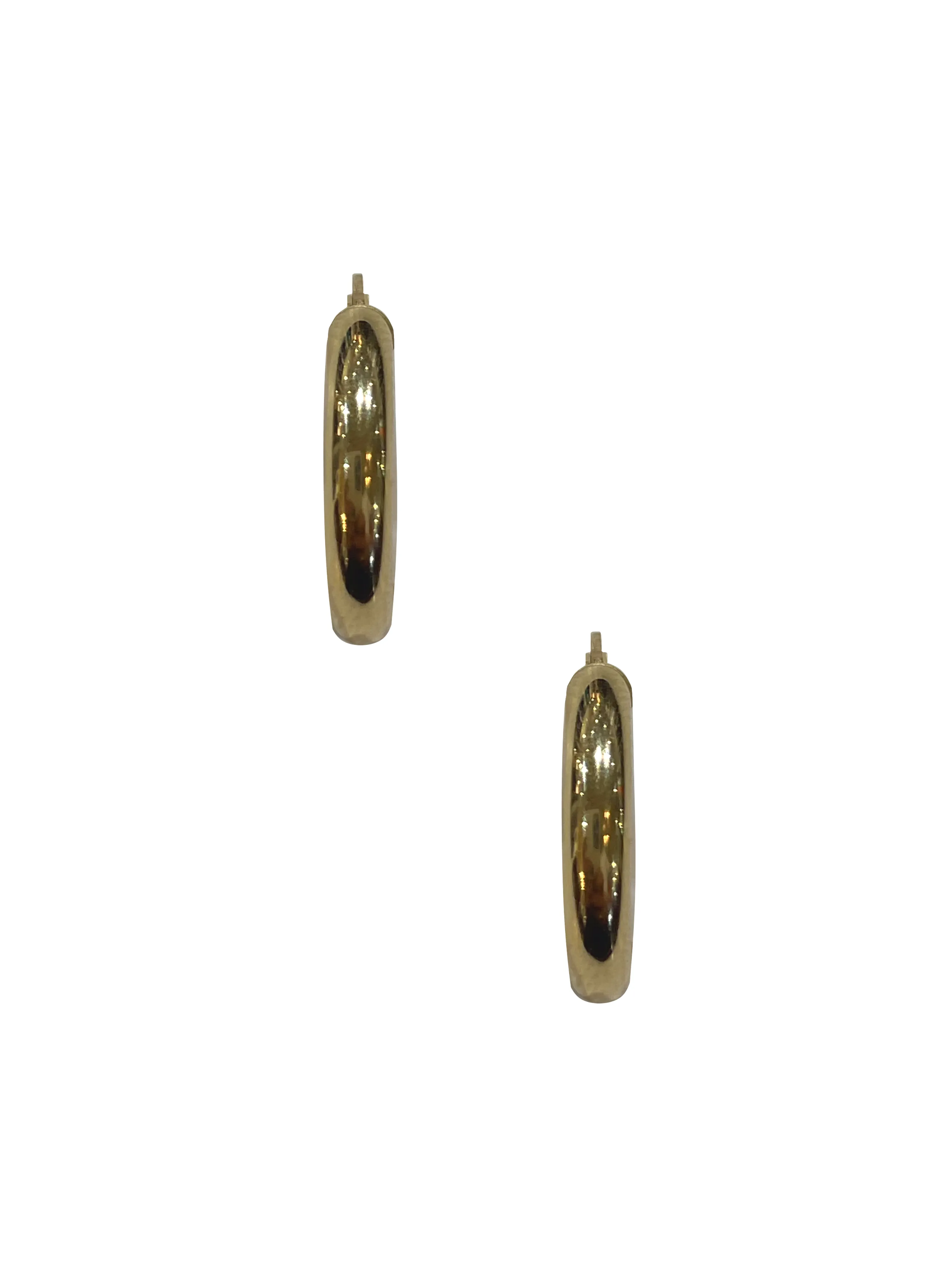 10K Gold Hoops