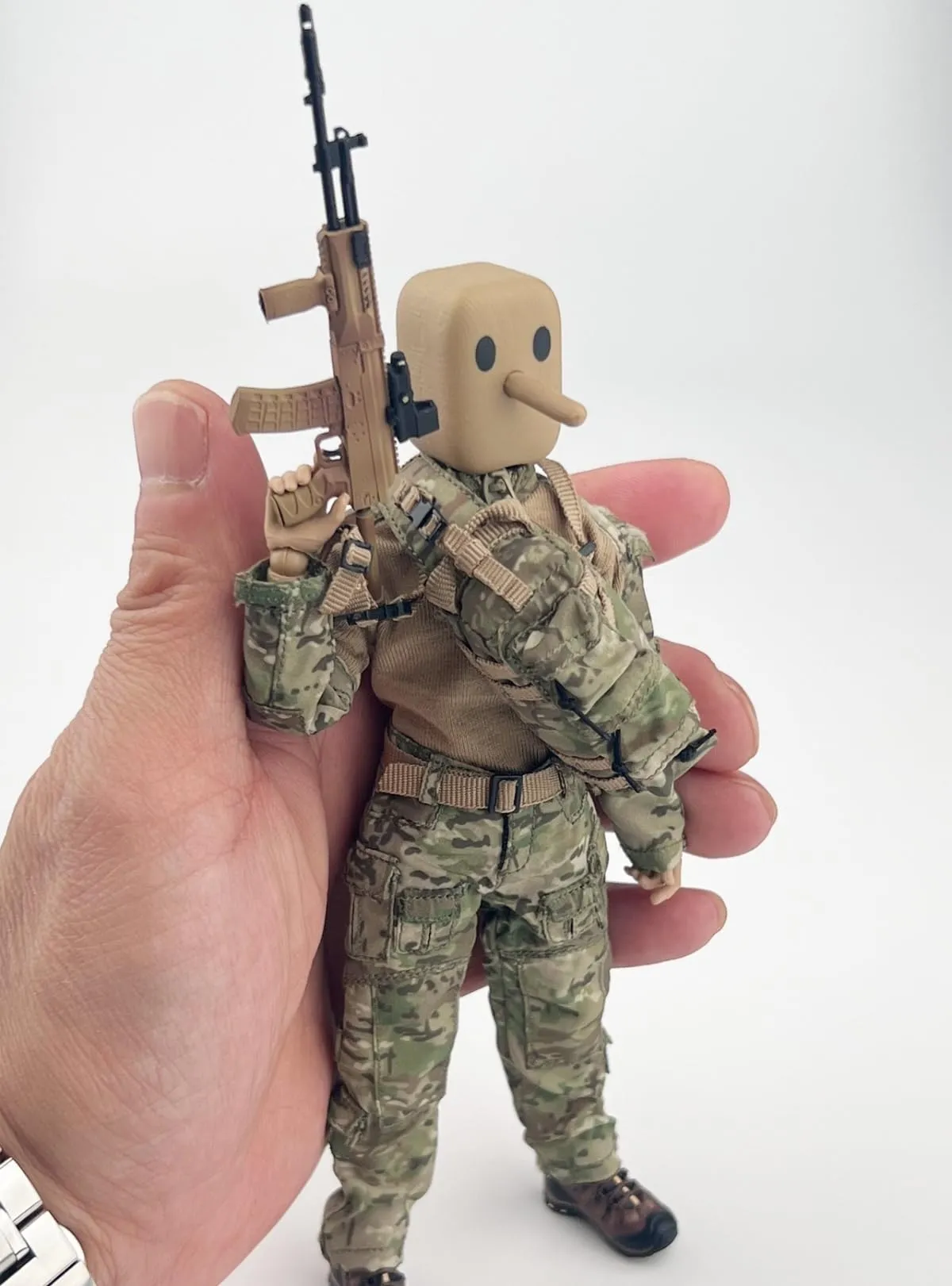 1/12 Scale Figure Accessory: Tactical Backpacks Model Miniature Collectible