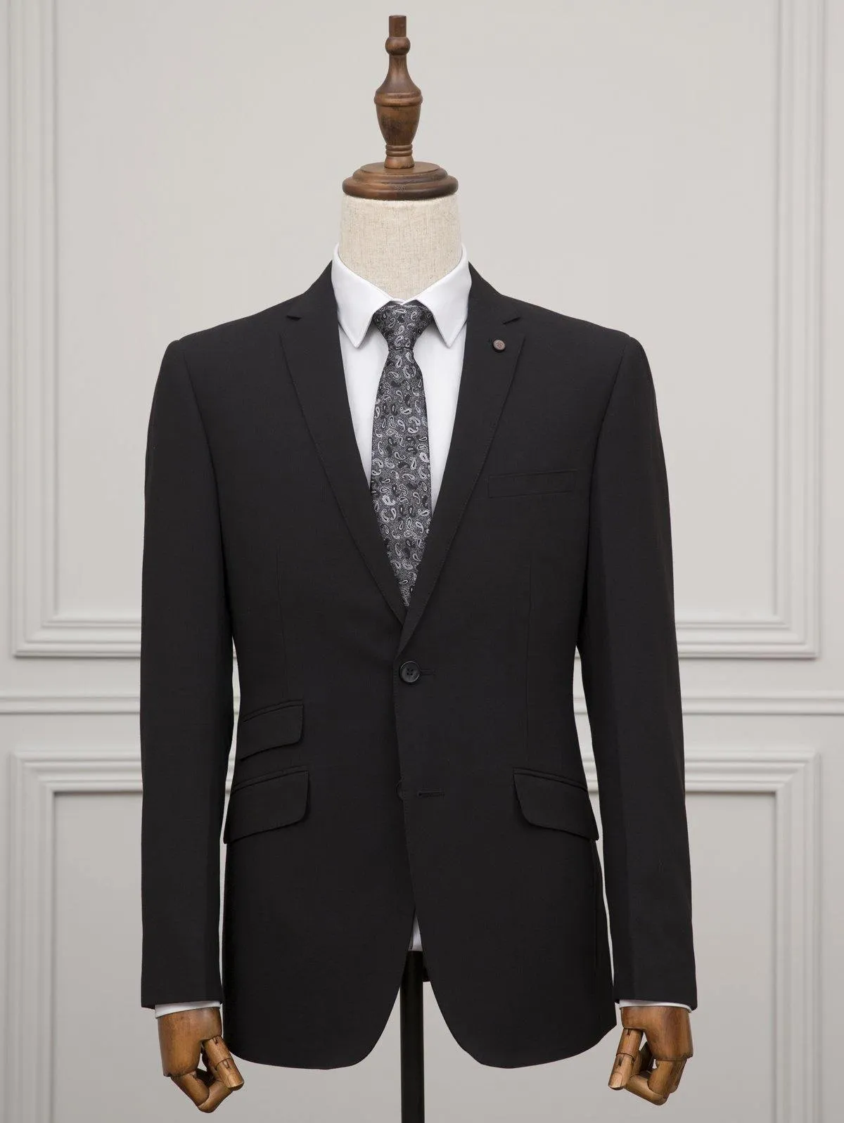 2 PIECE SUIT BLACK