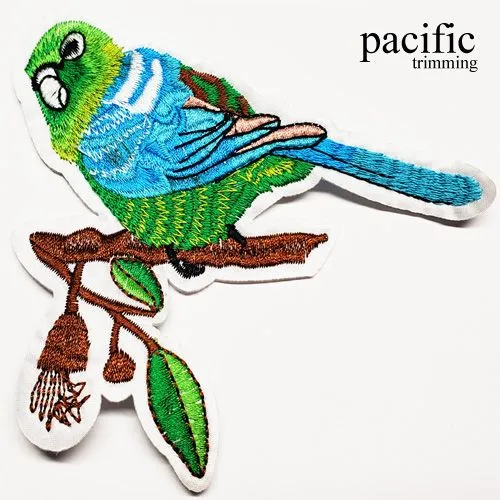 4 1/4" Embroidery Parrot Patch Iron On Patch : PA190041