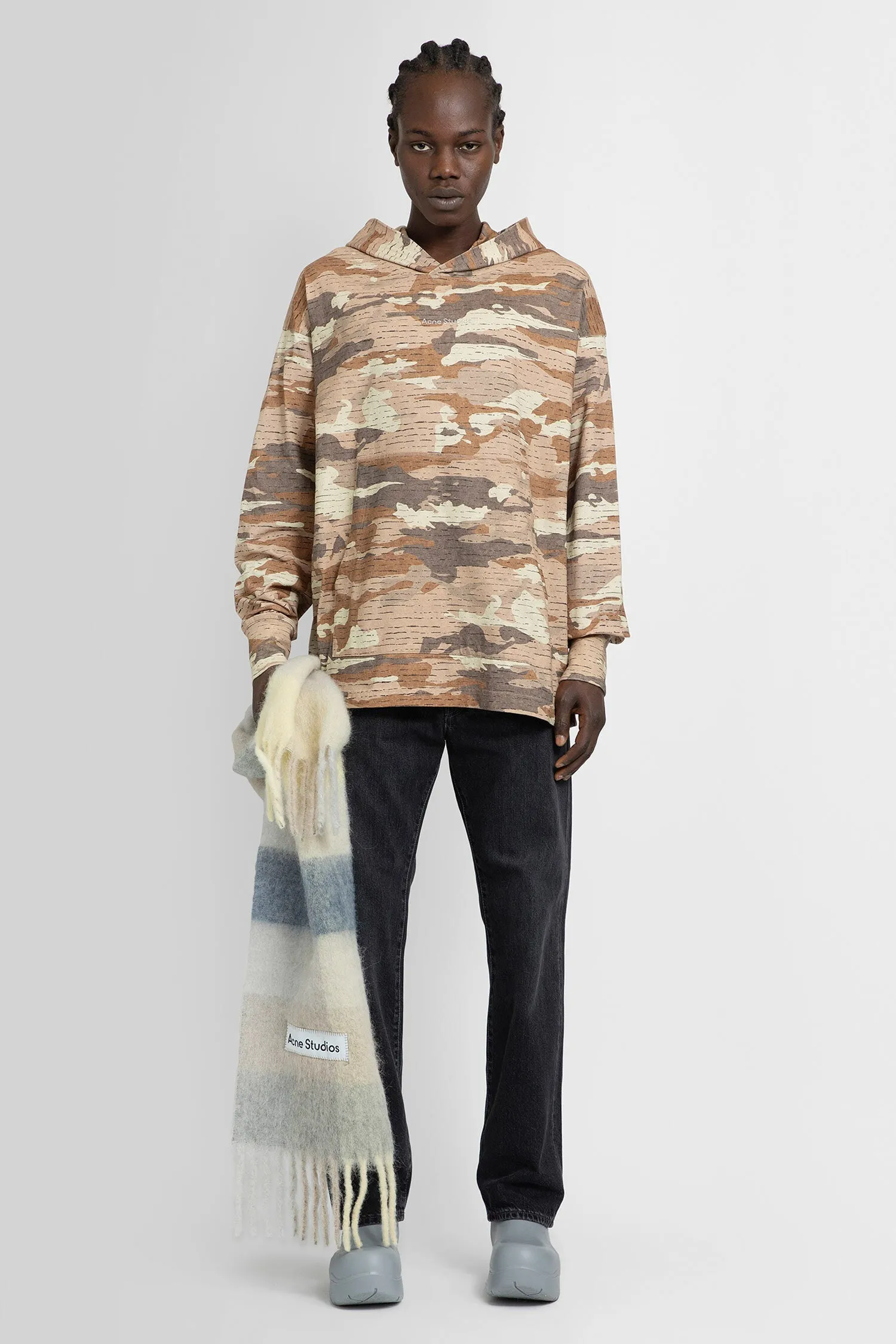 ACNE STUDIOS MAN BEIGE SWEATSHIRTS