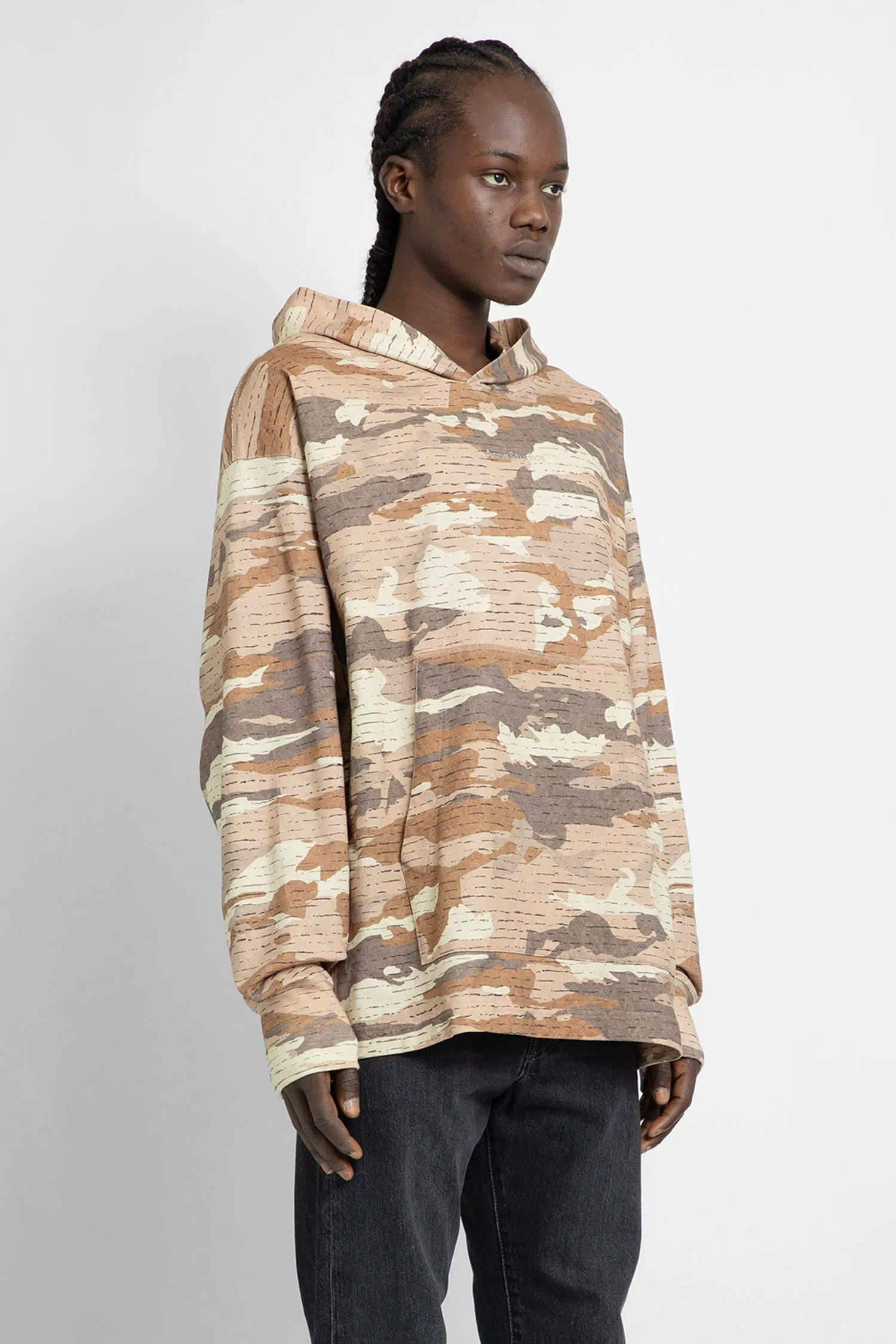 ACNE STUDIOS MAN BEIGE SWEATSHIRTS