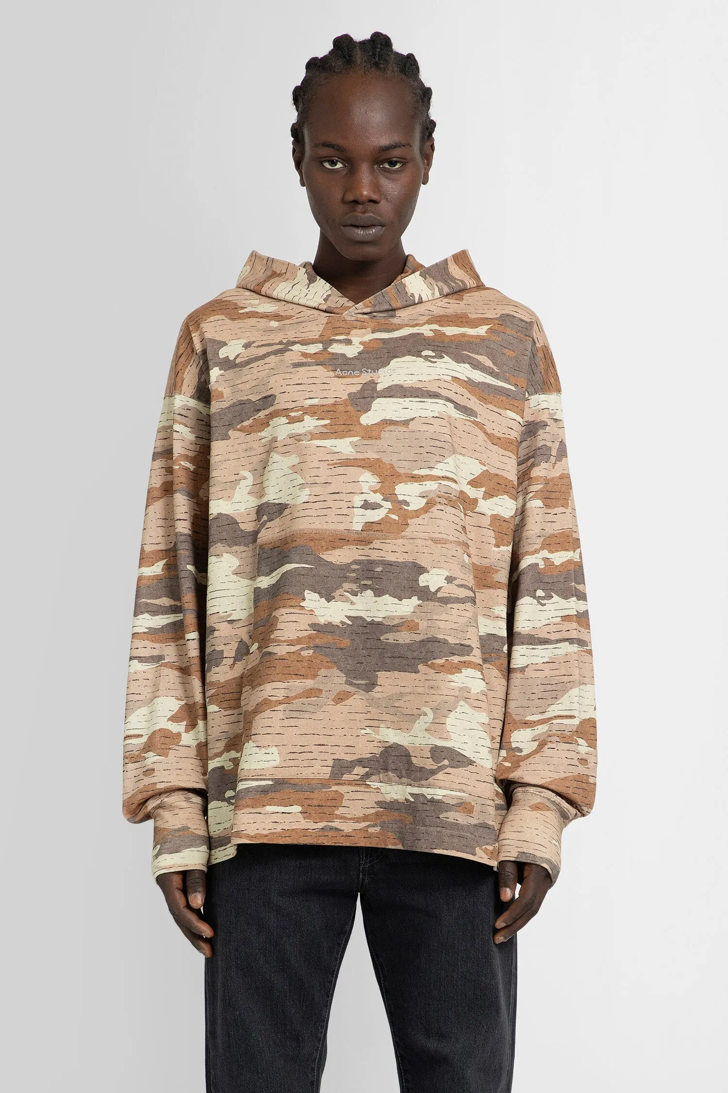 ACNE STUDIOS MAN BEIGE SWEATSHIRTS