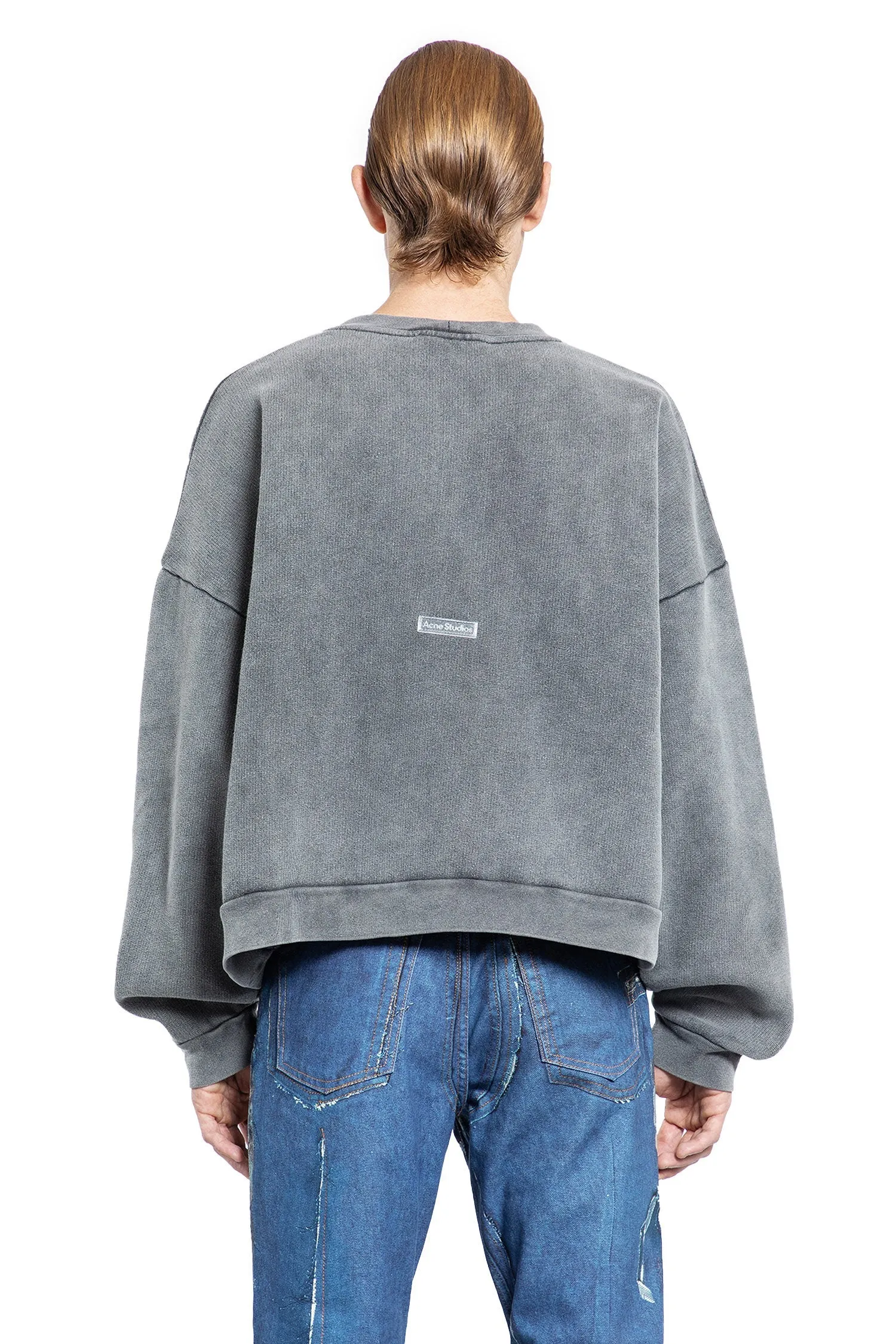 ACNE STUDIOS MAN BLACK SWEATSHIRTS