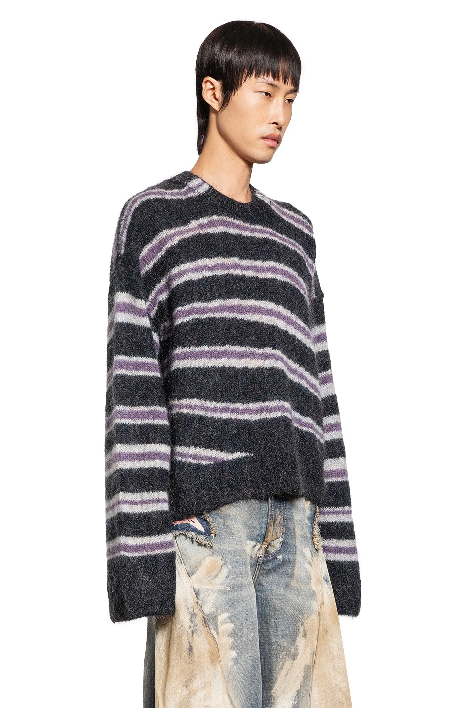 ACNE STUDIOS MAN GREY KNITWEAR