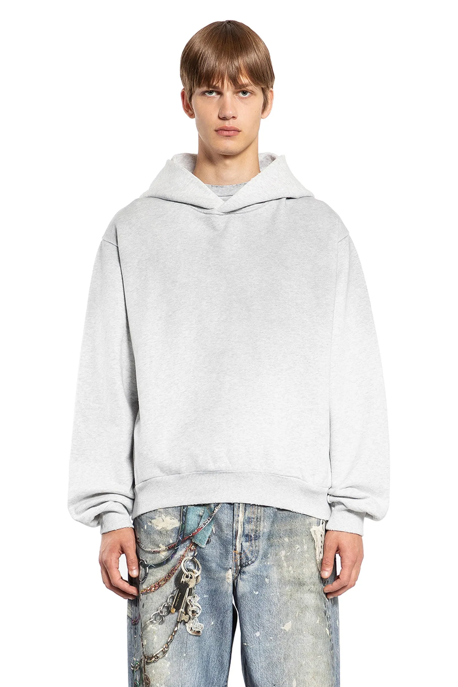 ACNE STUDIOS MAN GREY SWEATSHIRTS