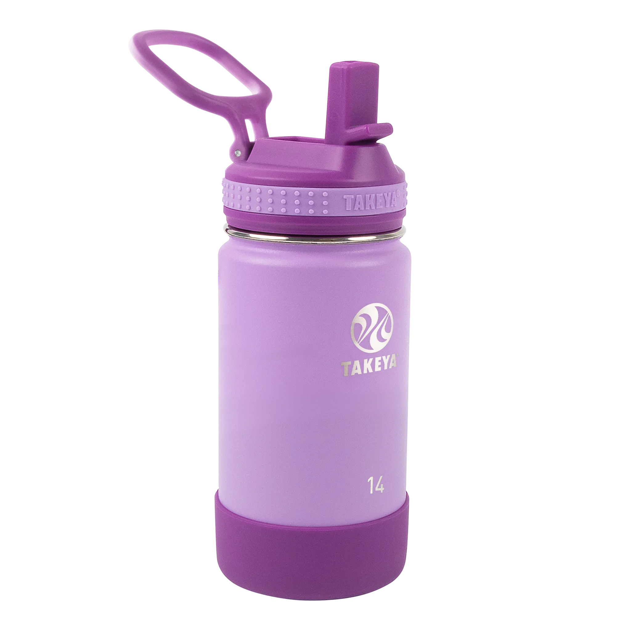 Actives Kids Water Bottle With Straw Lid