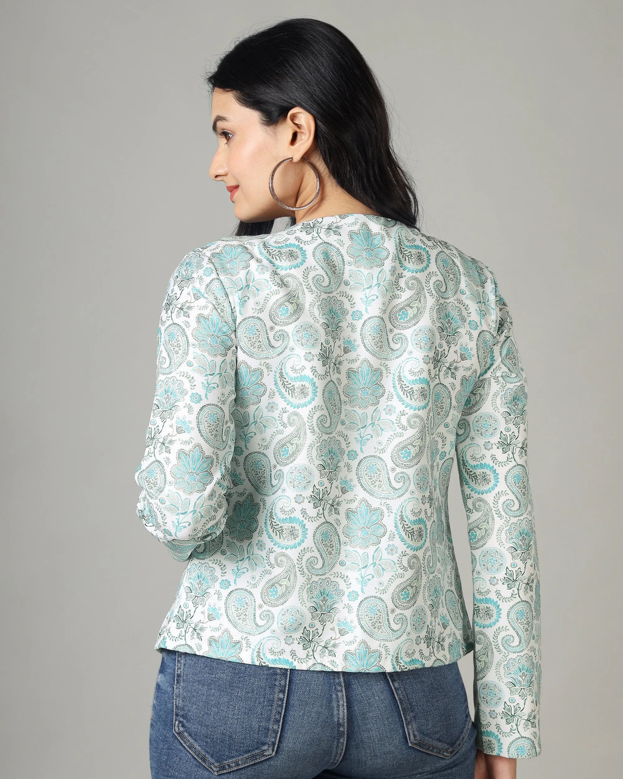 Add Touch of Uniqueness With Paisley Jacket