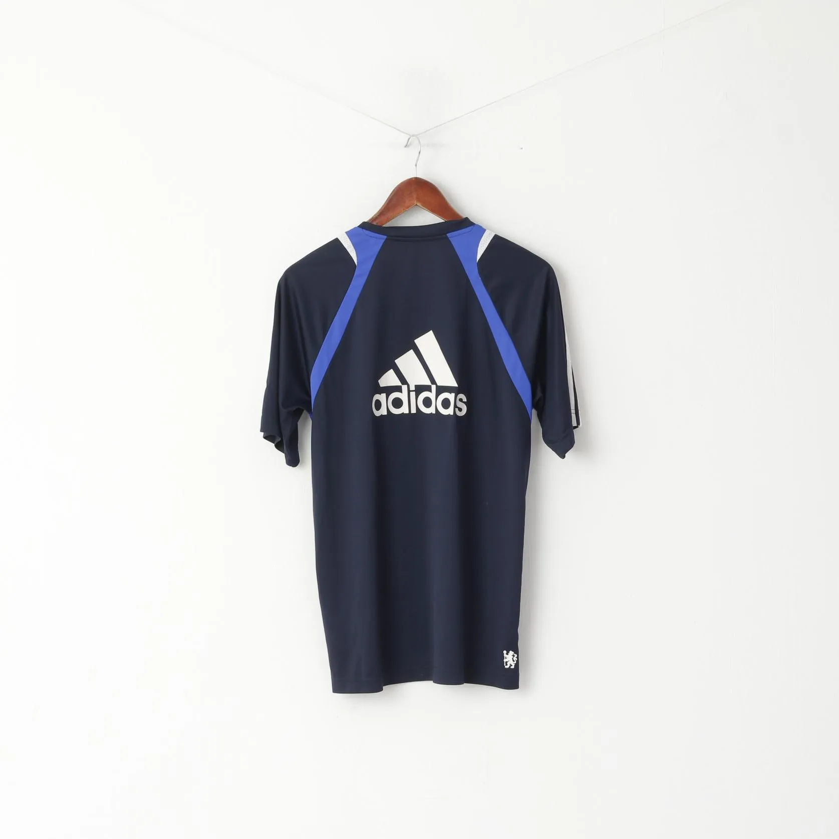 Adidas Men S Shirt Navy Chelsea Football Club 2009 Soccer Training Jersey