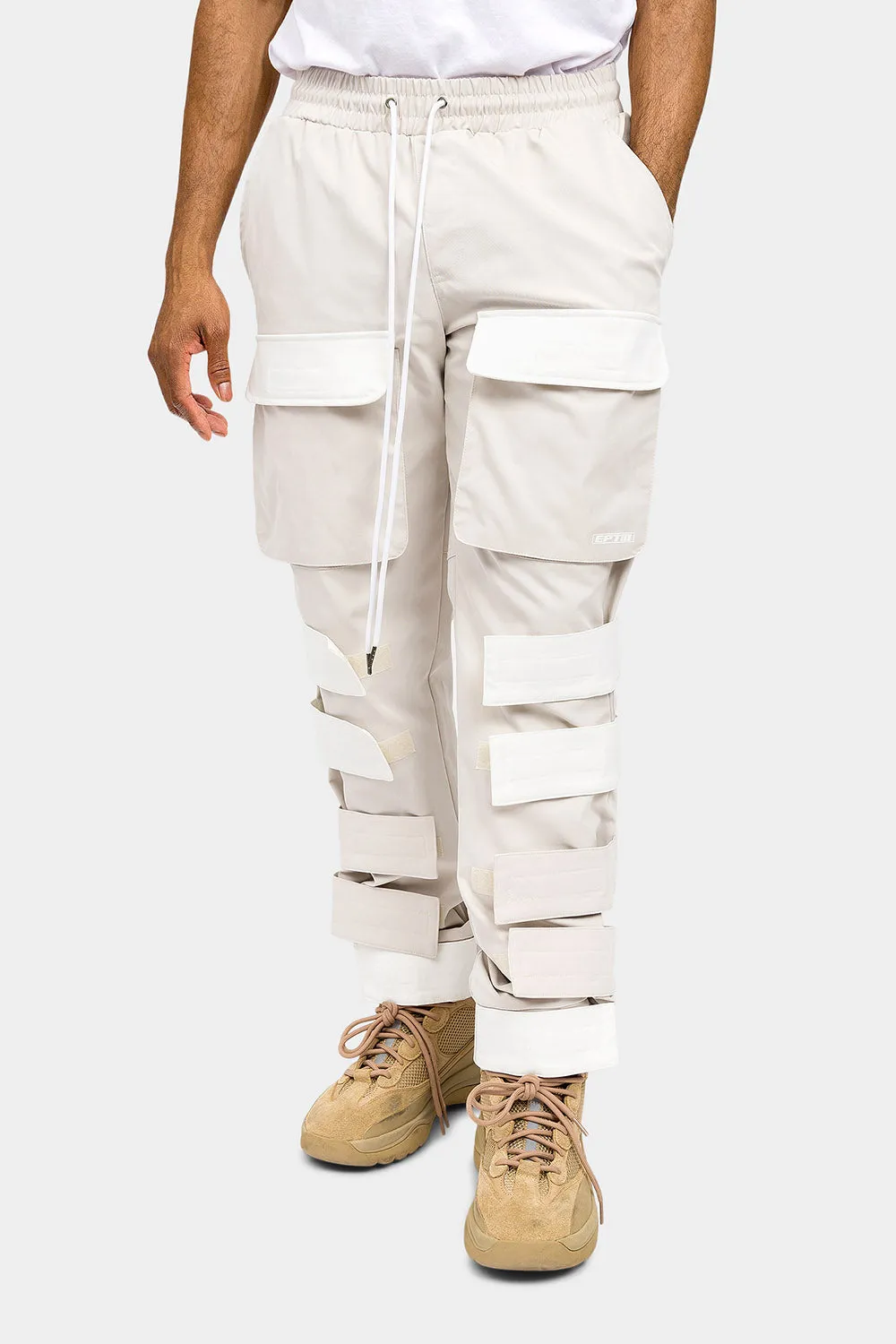 Adjustable Velcro Straps Cargo Pants