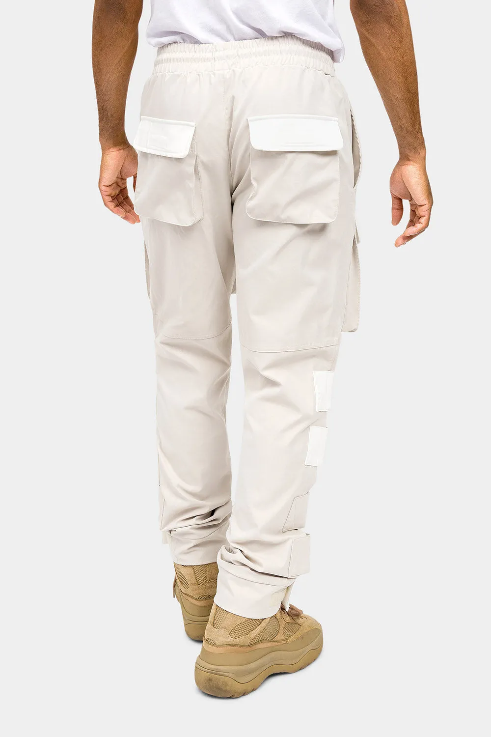 Adjustable Velcro Straps Cargo Pants