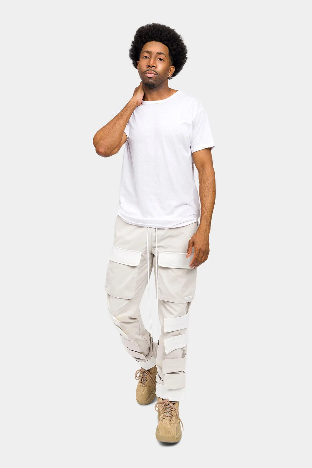 Adjustable Velcro Straps Cargo Pants