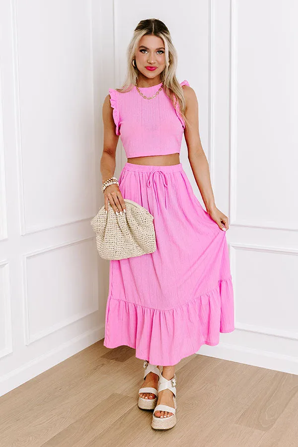 Al Fresco Fling Maxi Skirt