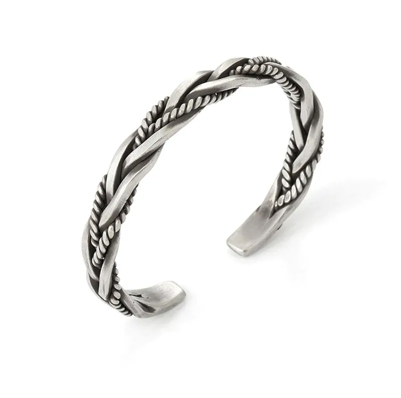 Andreas Stainless Steel Cuff Bracelet