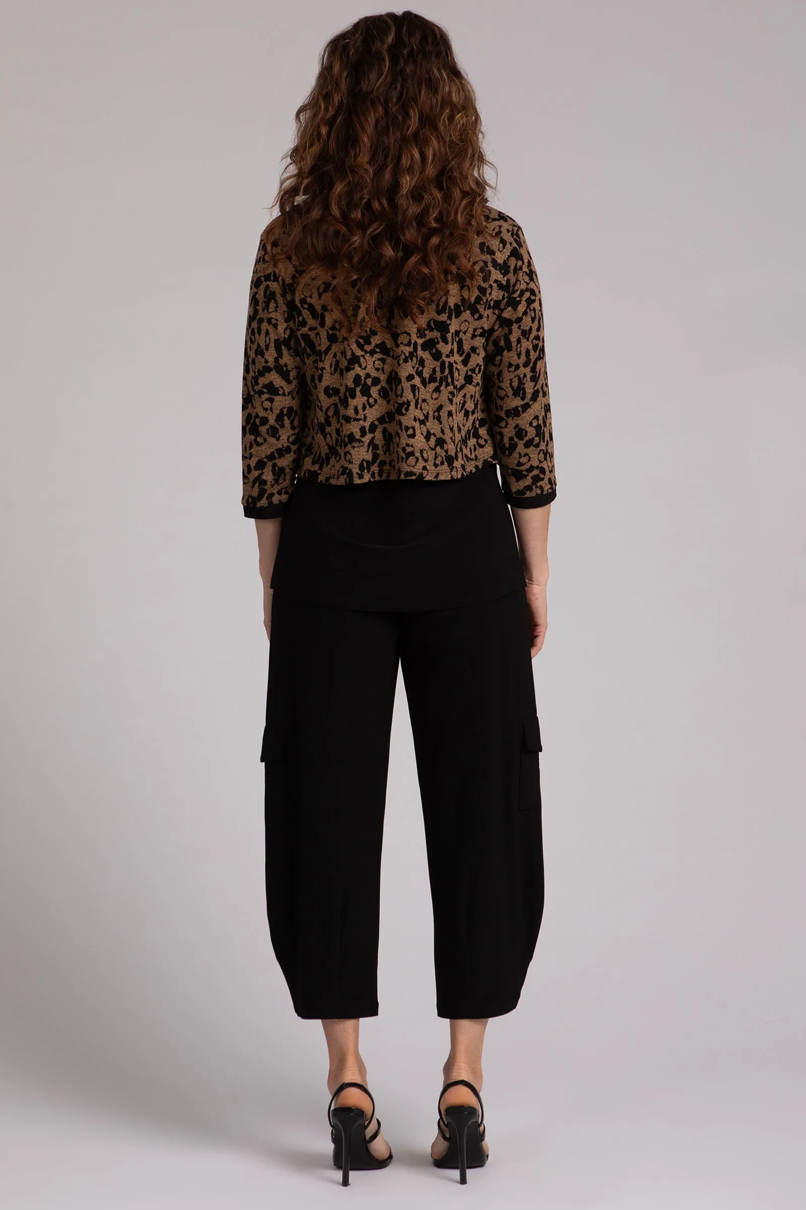 Animal Sweater Classic Bolero Cardigan | Animal Camel