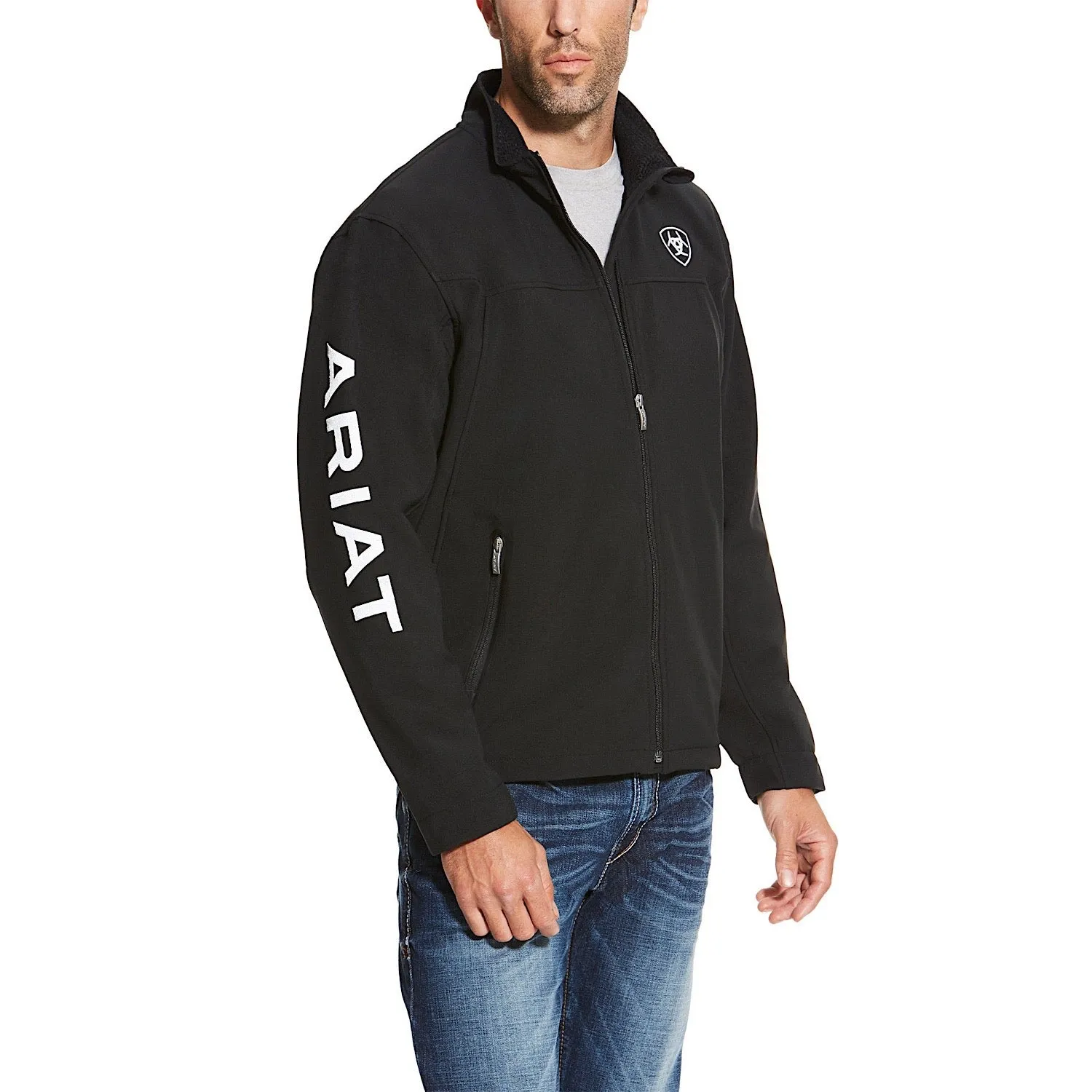 Ariat Mens New Team Softshell Jacket Black