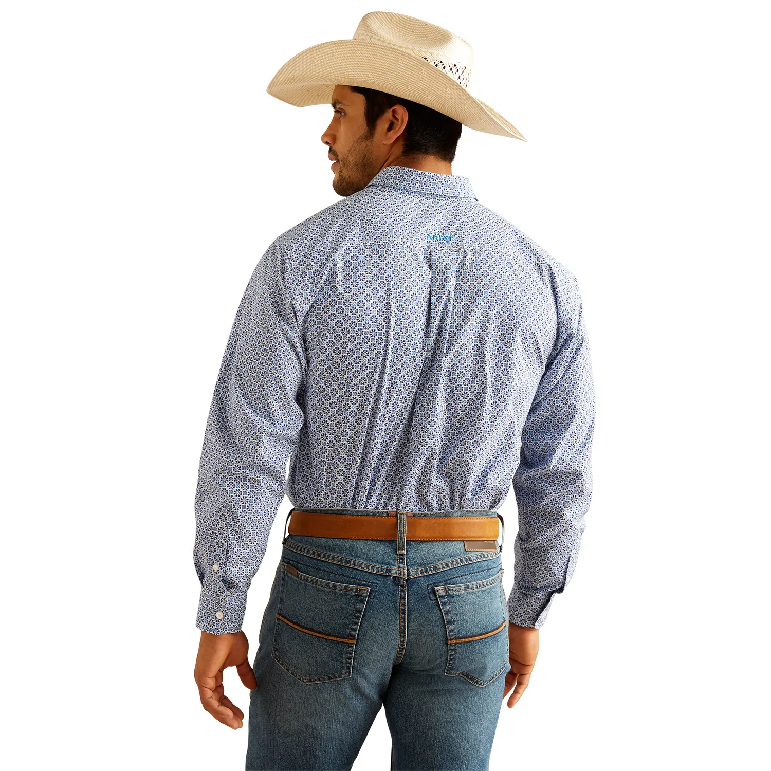 Ariat Men's Perry Classic Fit Shirt - Blue