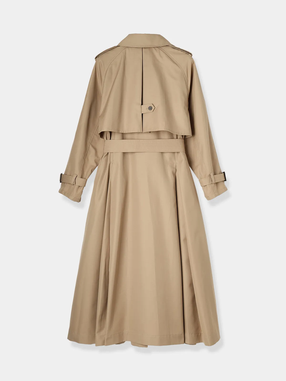 Belted Flare Trench coat