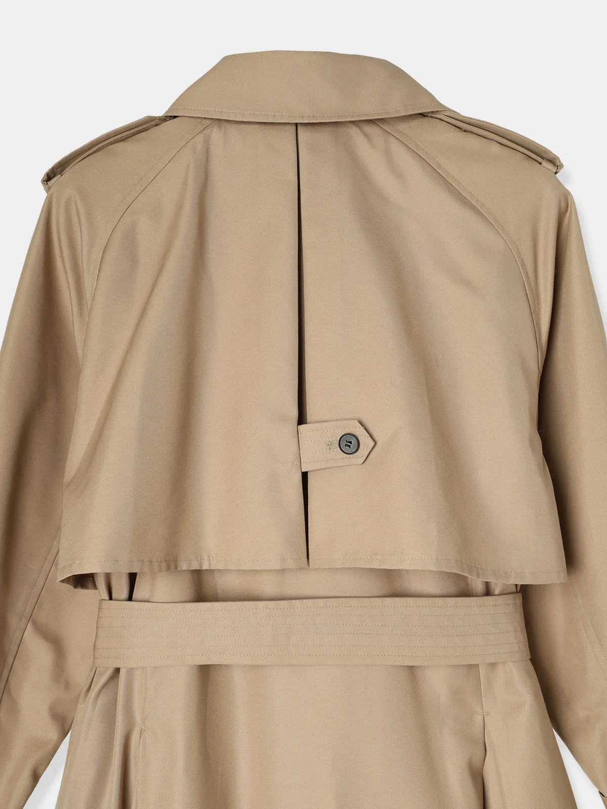 Belted Flare Trench coat