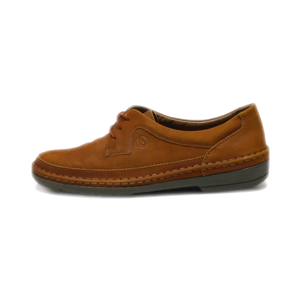 Berkemann Casual Lace Ups Nubuck Brown Colour For Men