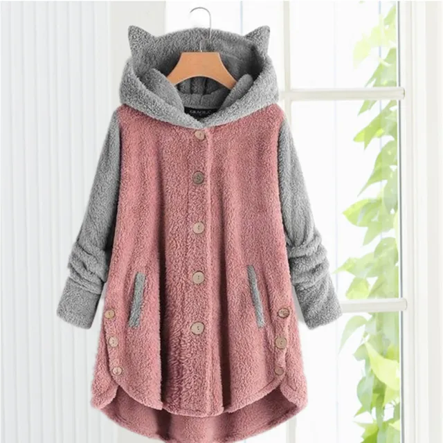 BerryBetty - Cat Ears Hooded Coat