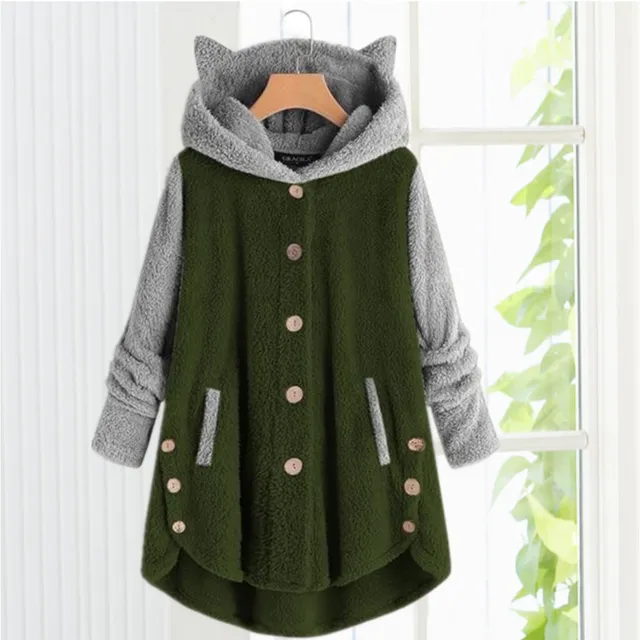 BerryBetty - Cat Ears Hooded Coat