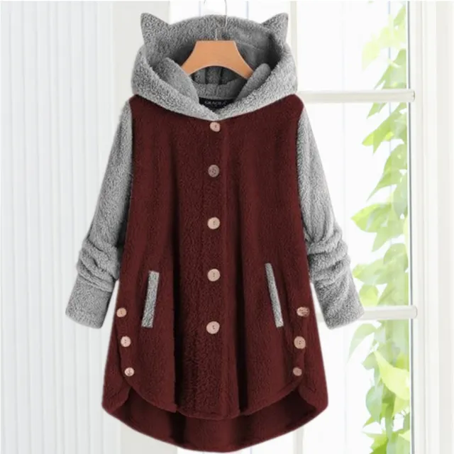 BerryBetty - Cat Ears Hooded Coat