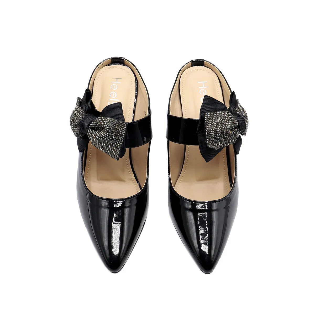 Black Formal Mule 037022