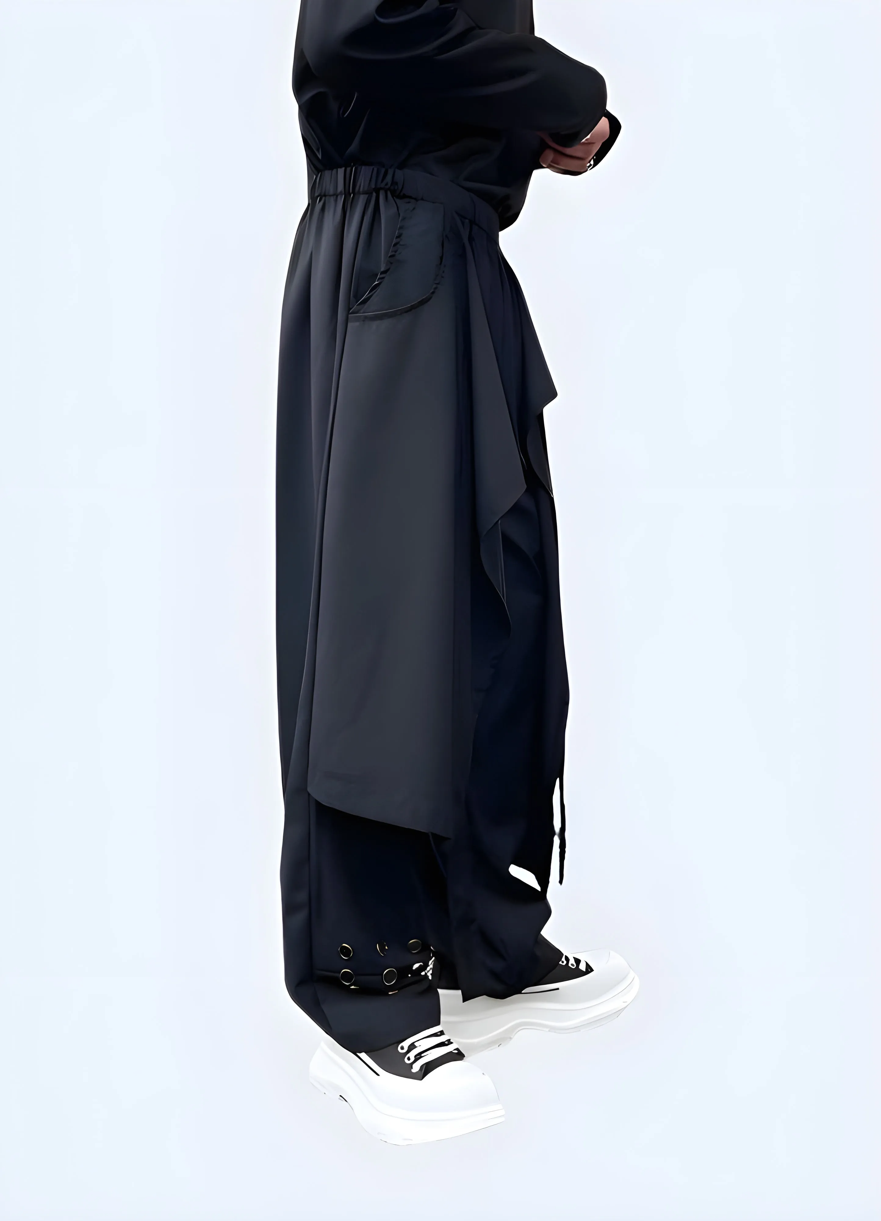 Black Hakama Pants