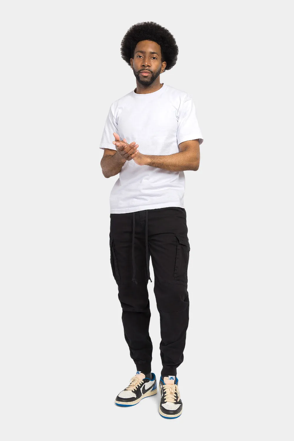 Cargo Drawstring Jogger Pants