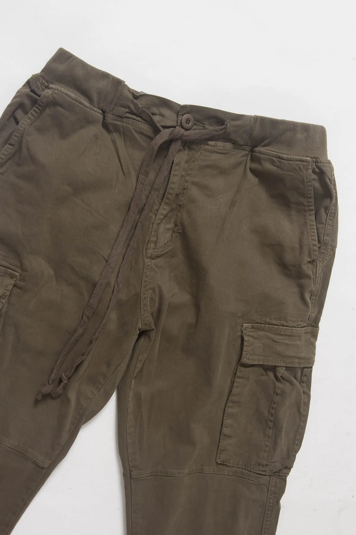 Cargo Drawstring Jogger Pants