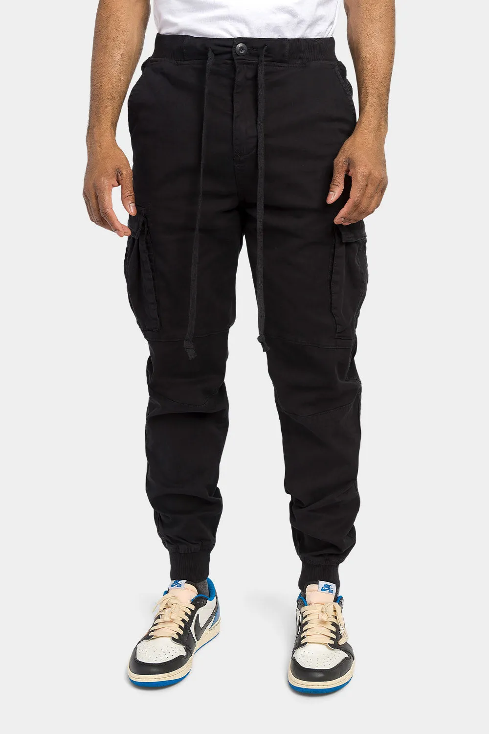 Cargo Drawstring Jogger Pants