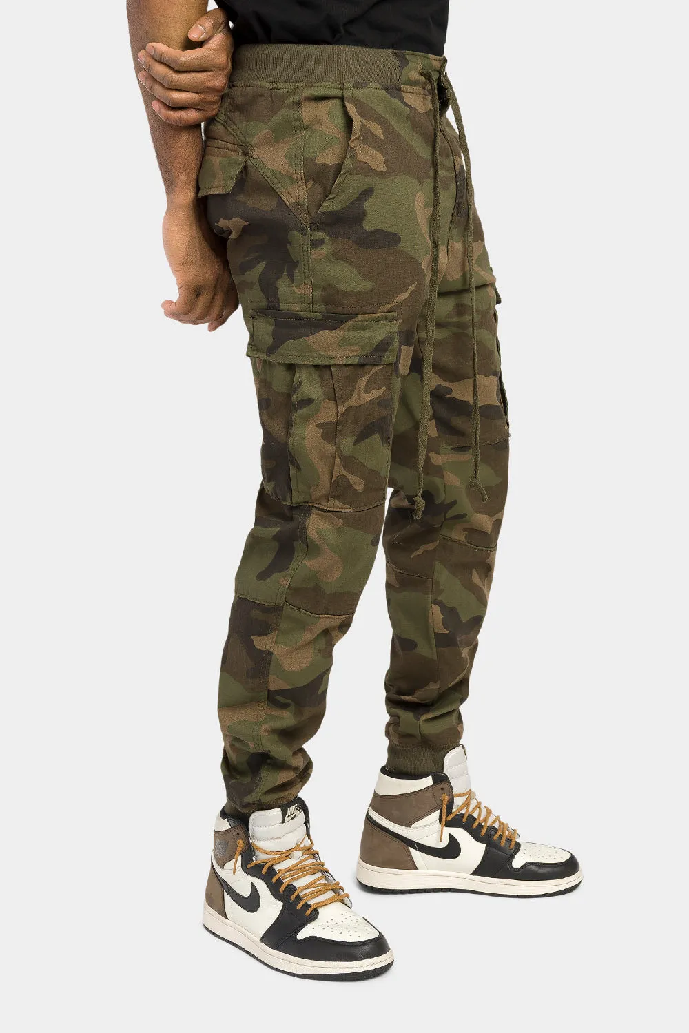 Cargo Drawstring Jogger Pants