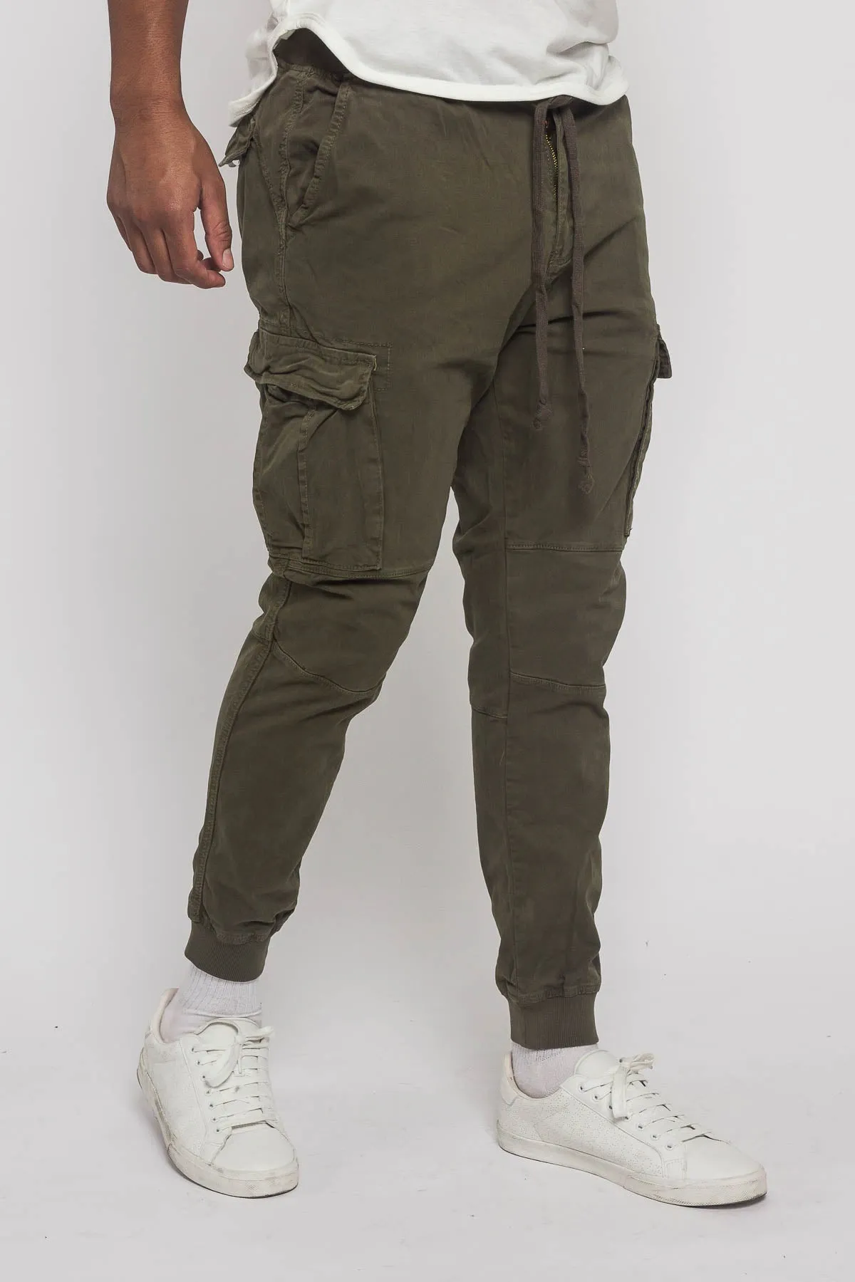 Cargo Drawstring Jogger Pants