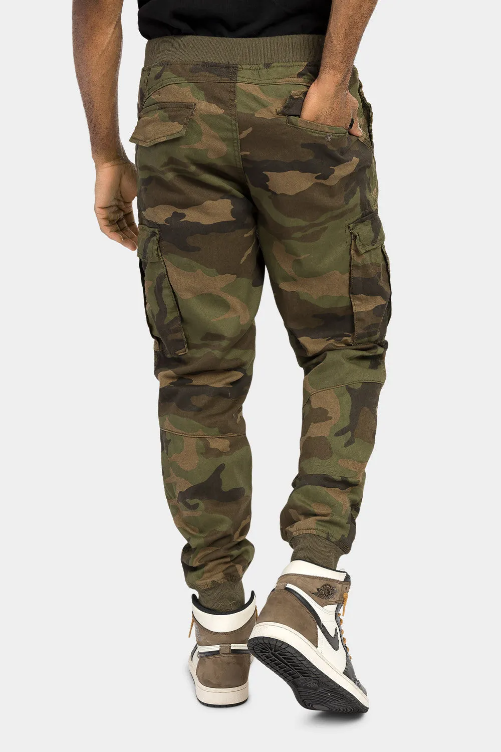 Cargo Drawstring Jogger Pants