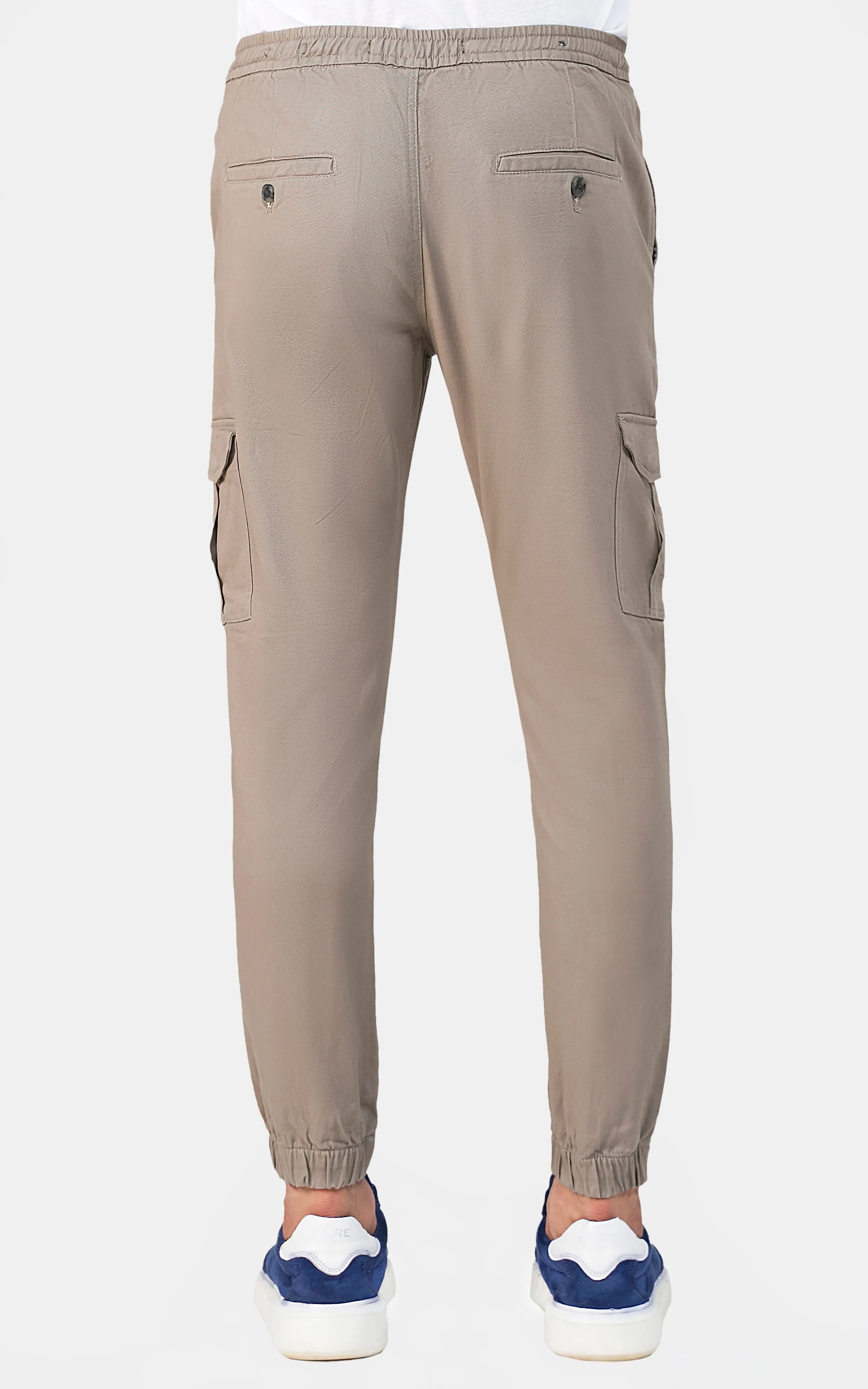 CARGO JOGGER TROUSER LIGHT KHAKI