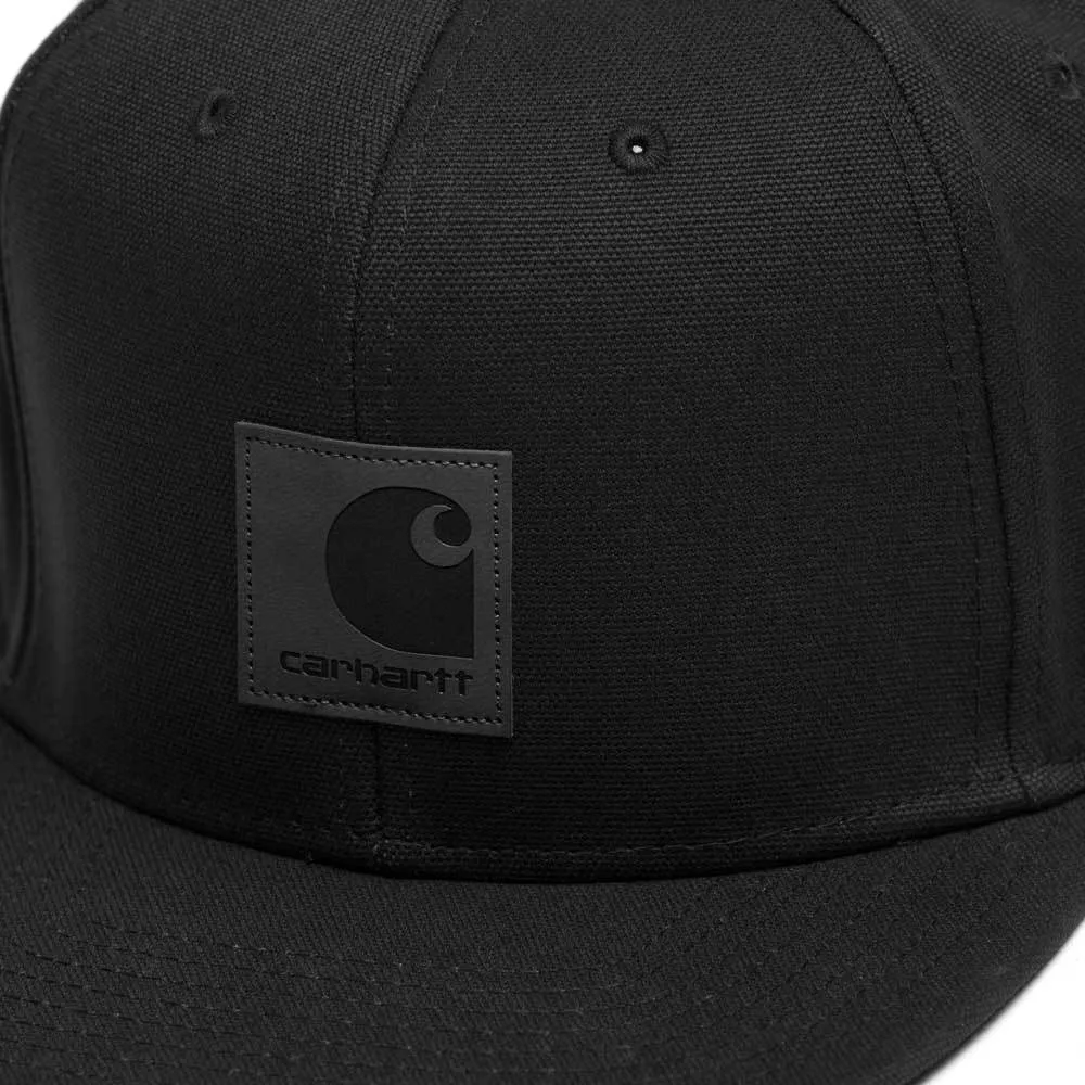 Carhartt Logo Starter Snapback Cap - Black