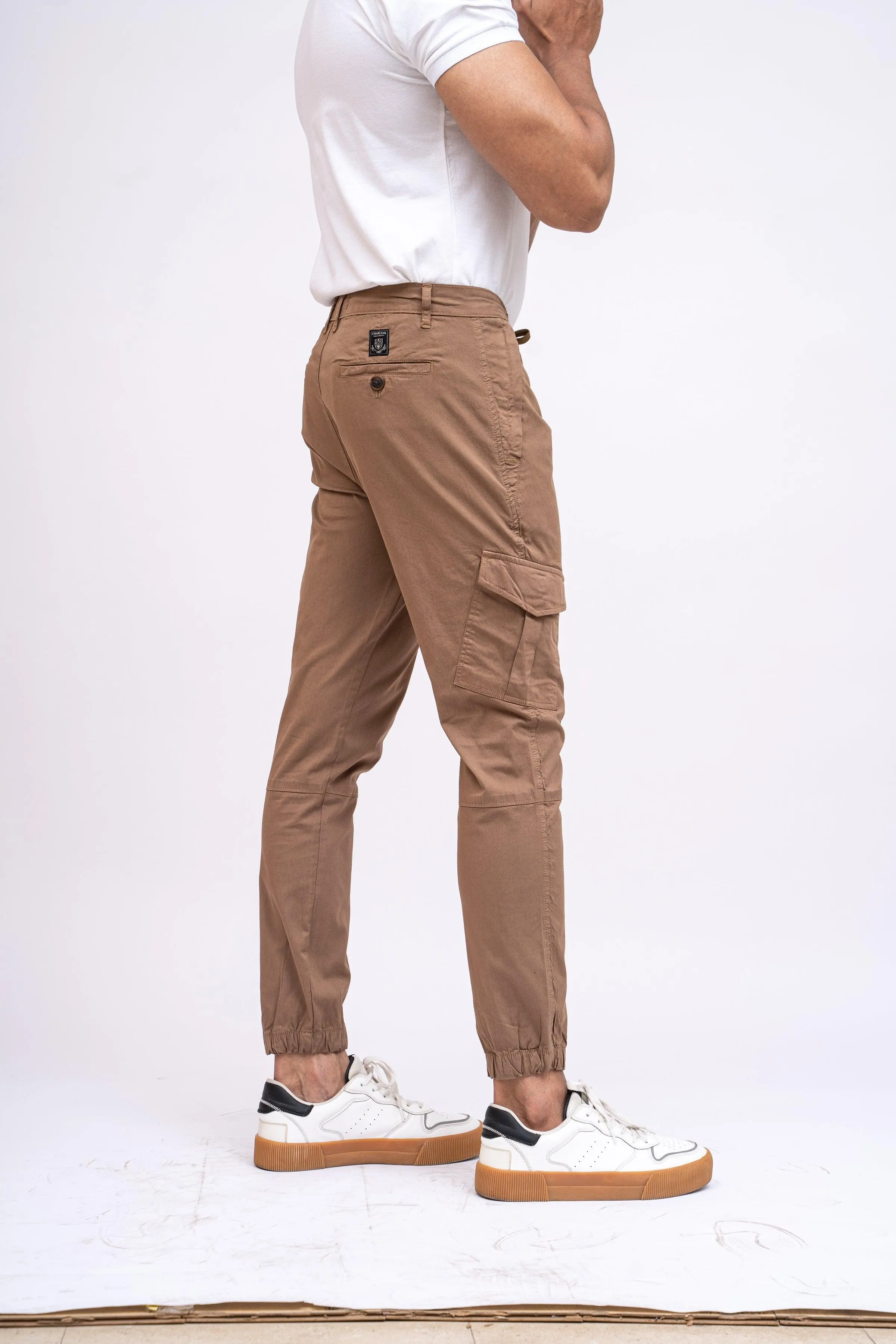 CASUAL JOGAR TROUSER DARK KHAKI