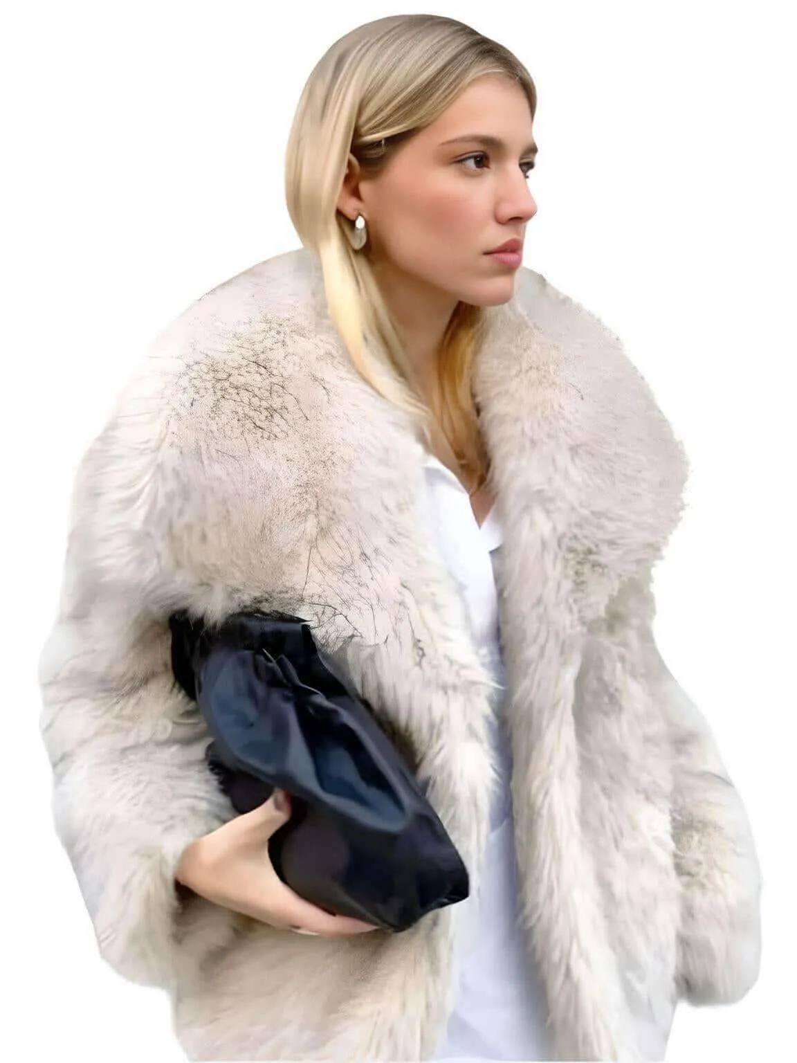 Chic Short Faux Fur Jackets For Women