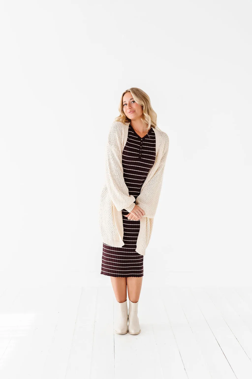 Chilton Cardigan in Oatmeal