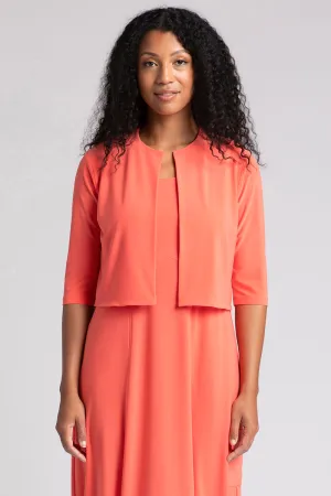 Classic Bolero Cardigan | Coral