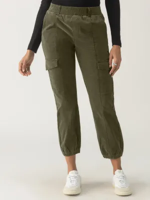 Corduroy Relaxed Rebel Standard Rise Pant Burnt Olive