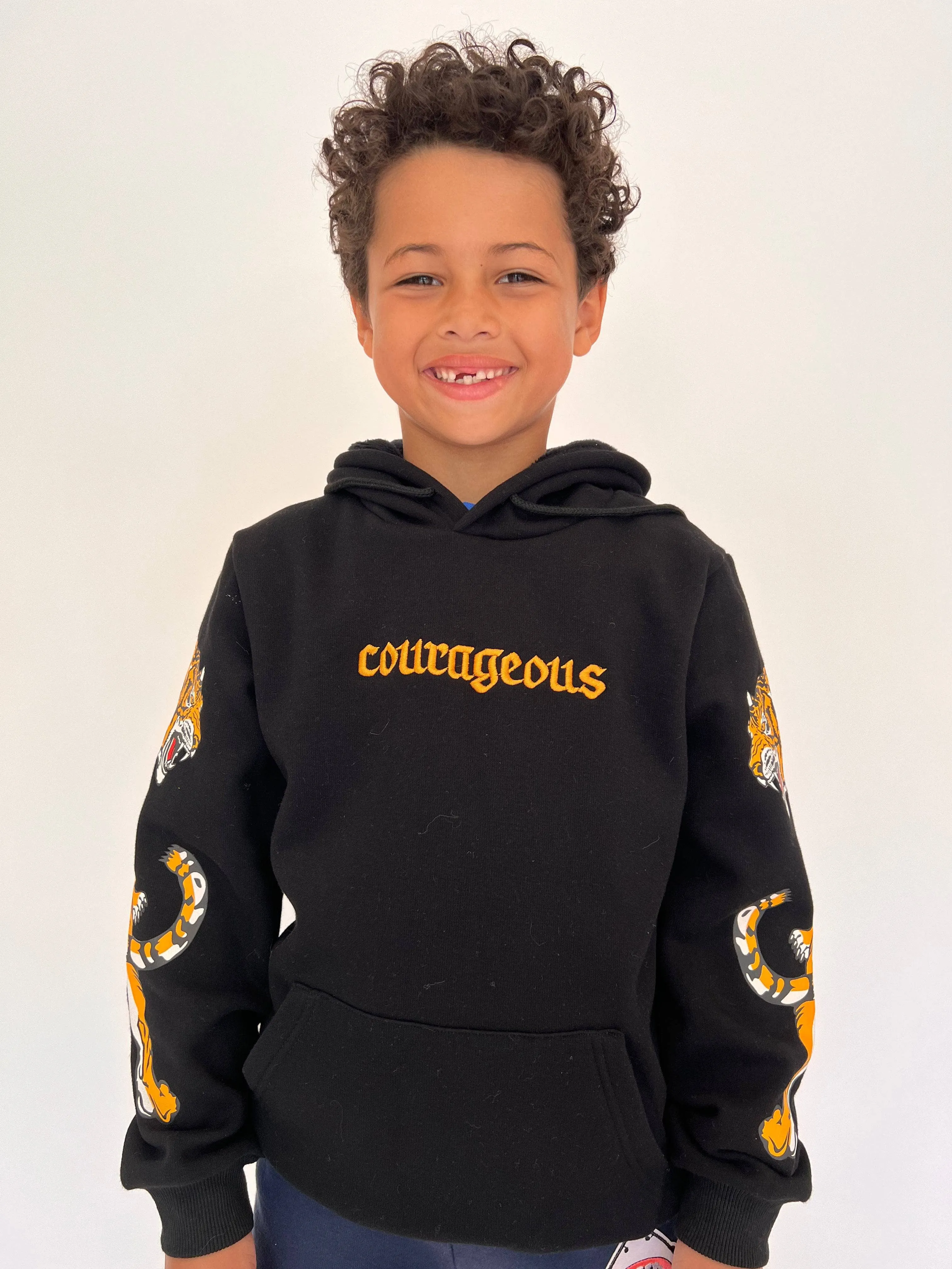 Courageous Tiger Hoodie