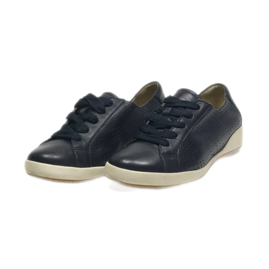 Dansko Lace Ups Leather Black Colour For Women