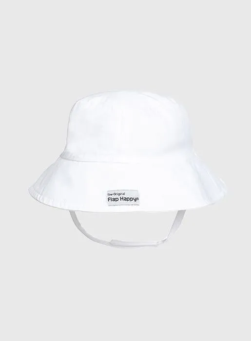 Flap Happy Crusher Hat in White