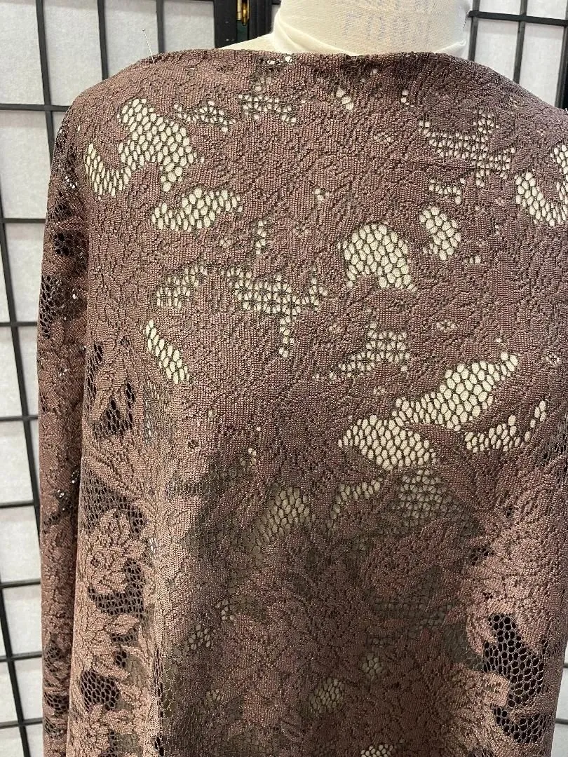 Floral Lace - Brown