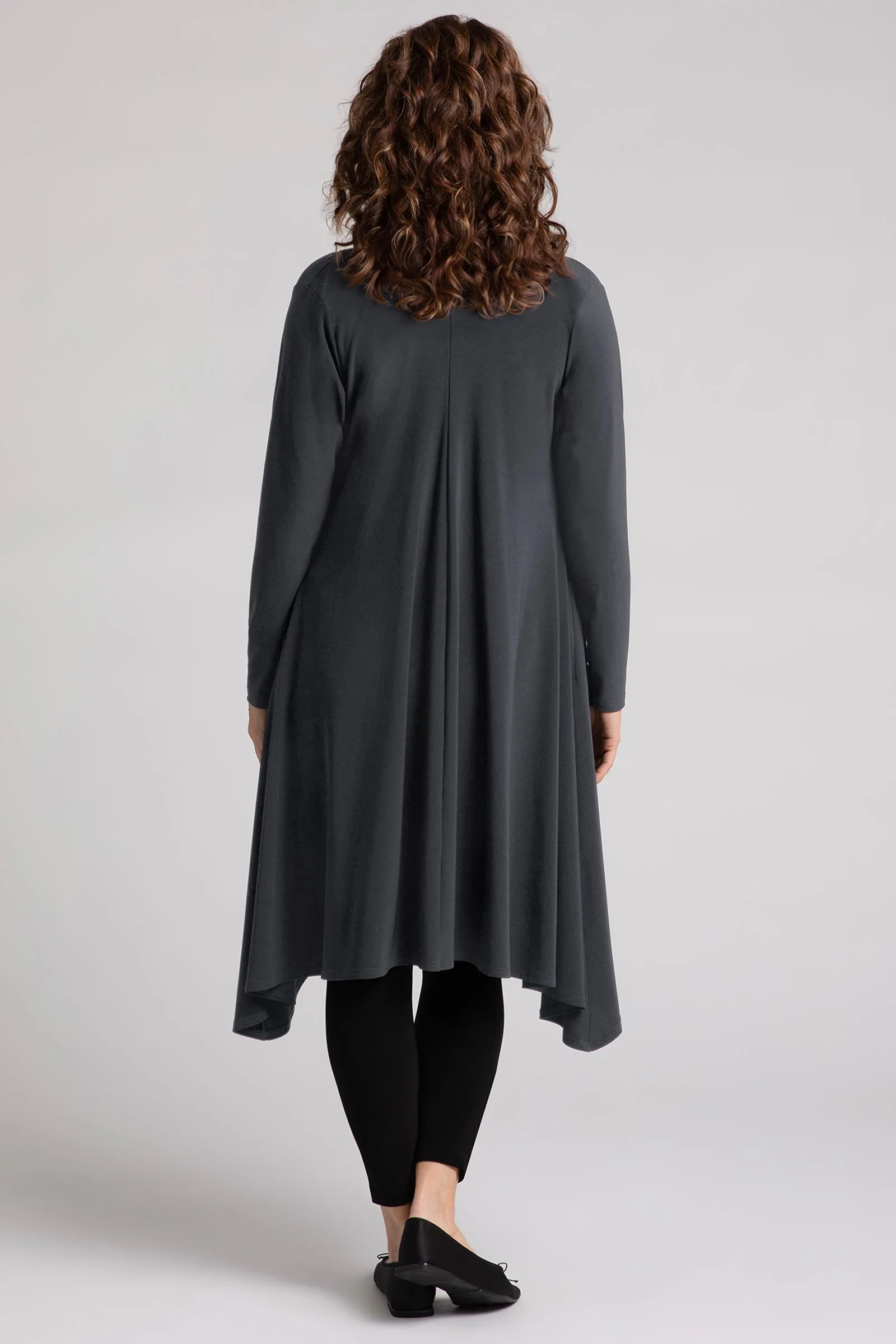 Flutter Duster Cardigan | Graphite